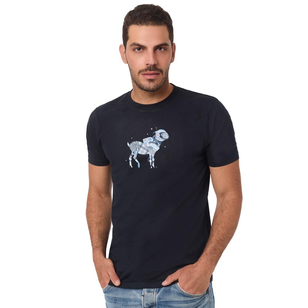 The motley goat Unisex T-shirt "astrogoat"