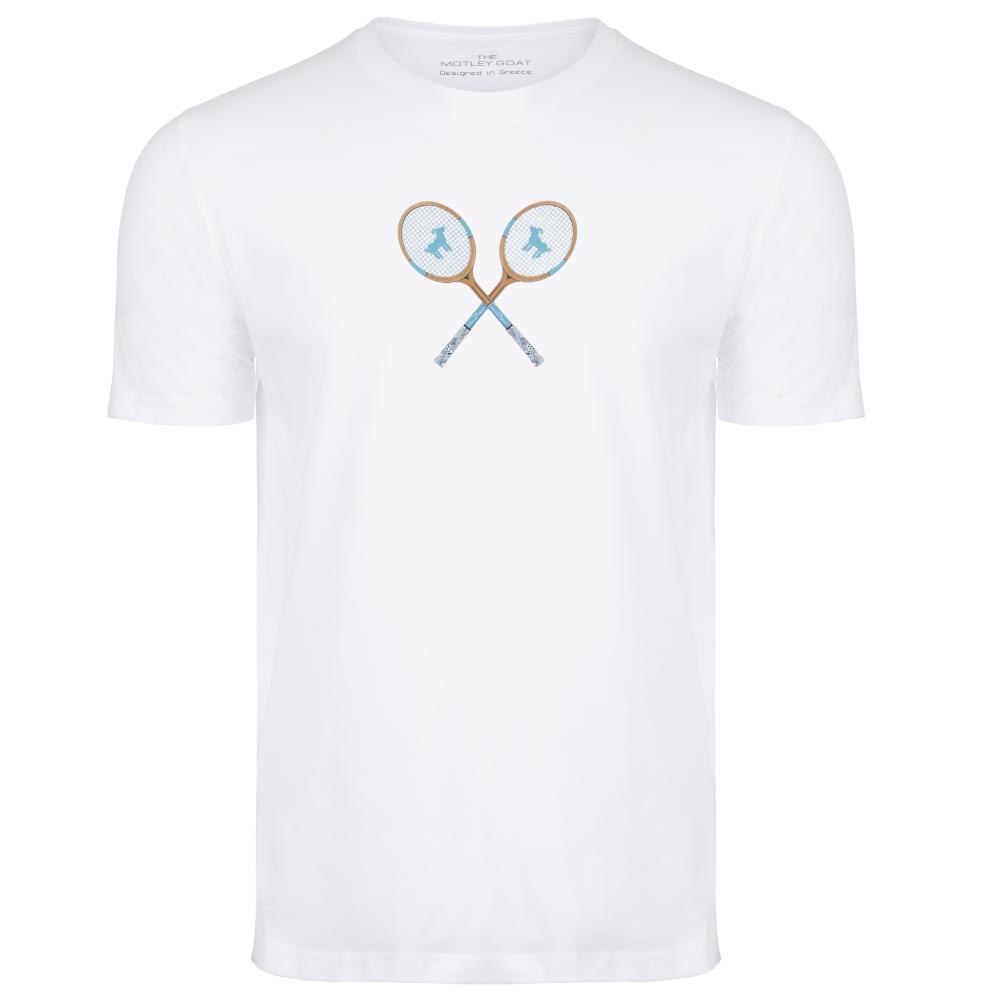 The motley goat Unisex T-Shirt "tennist"