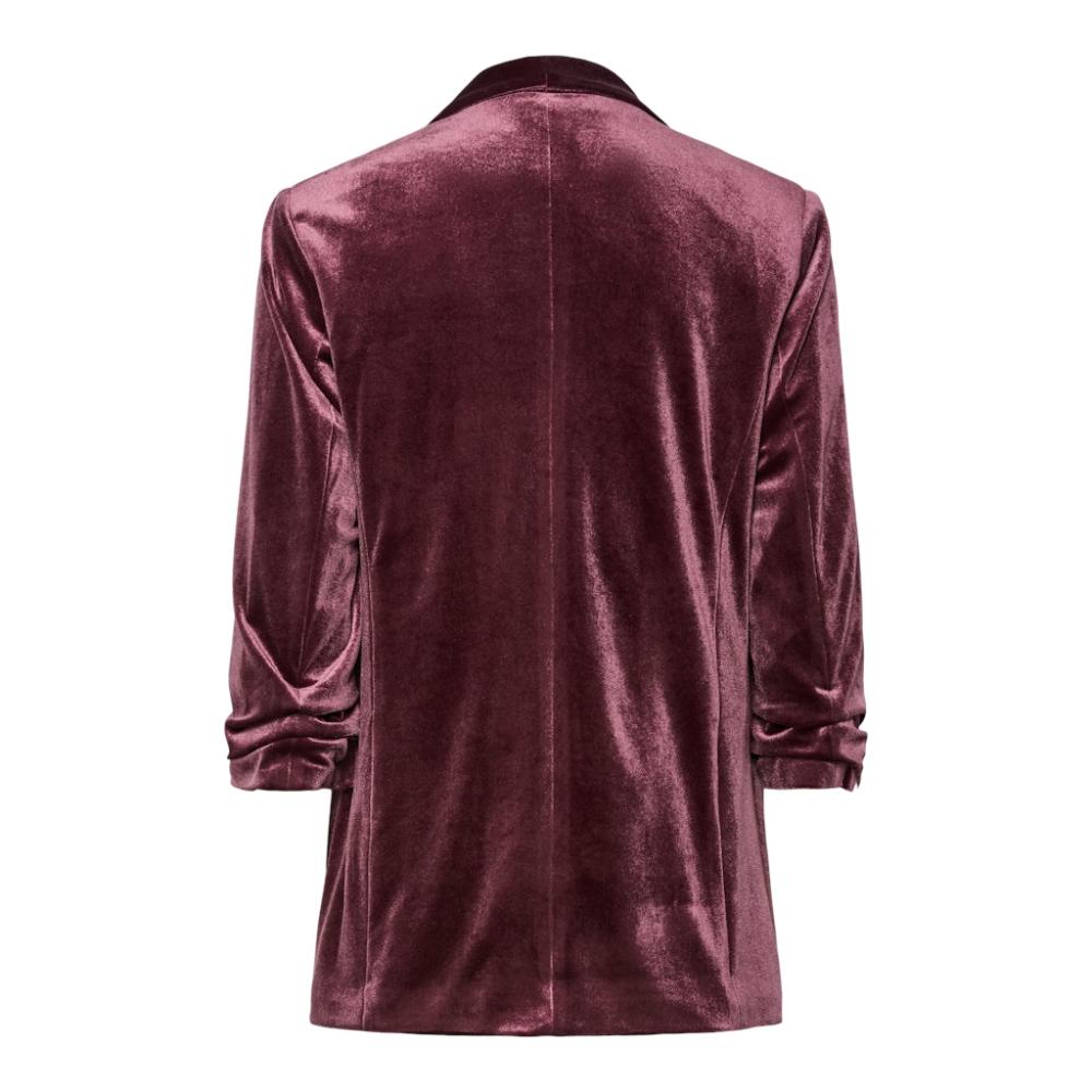 PCBOSELLA VELOUR 3/4 BLAZER 17162140