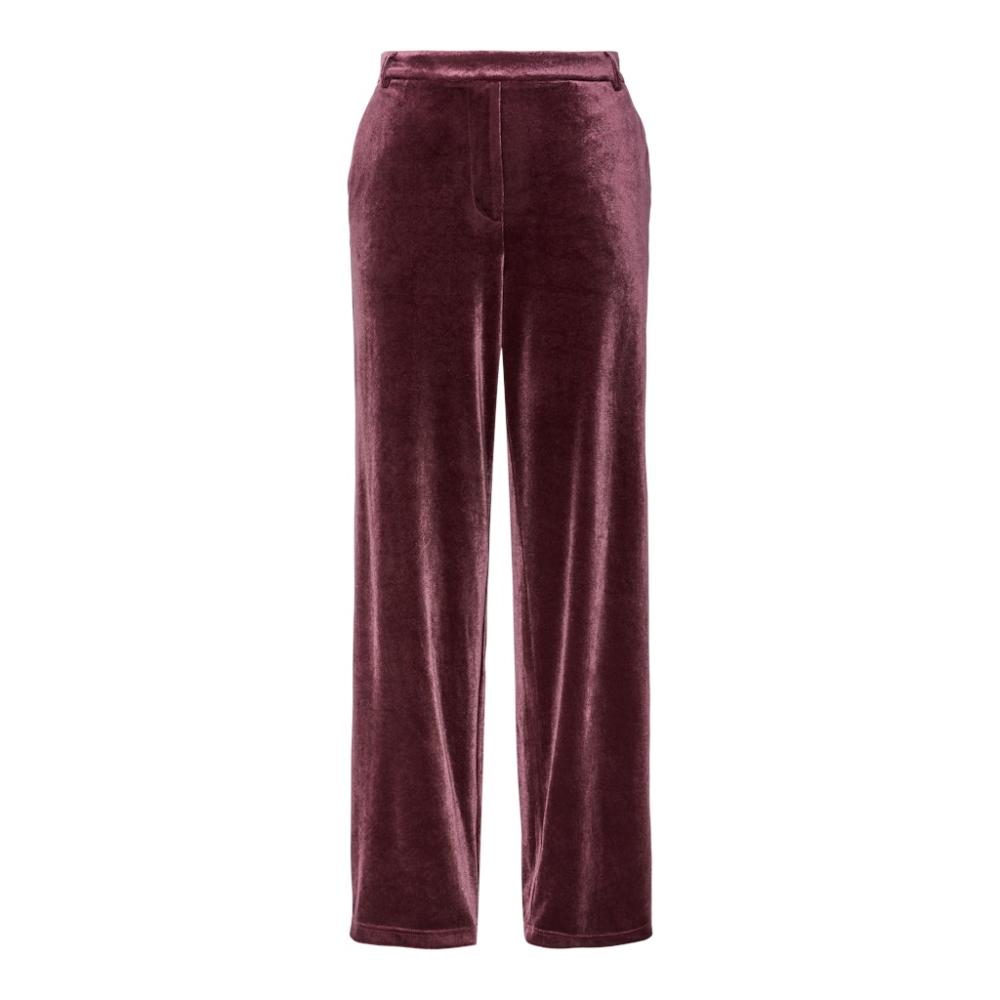 PCBOSELLA VELOUR HW WIDE PANT 17162141