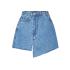 PCTASHA HW ASYMMETRIC DENIM SKIRT 17157254 - 0