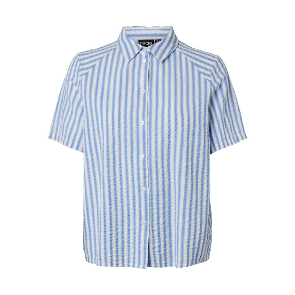 PCSTINNA SS SHIRT WVN NOOS 17162341