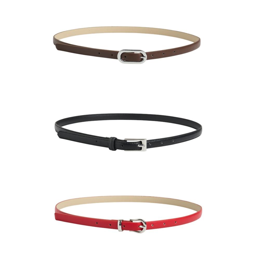 PCBENEDIKTE 3-PACK SLIM JEANS BELT 17163075