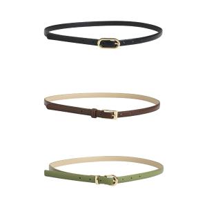 PCBENEDIKTE 3-PACK SLIM JEANS BELT 17163075 - 20218