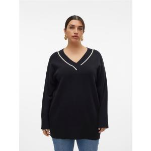 VMCSABA LS V-NECK LONG PULLOVER GA CURVE 10316174 - 16314