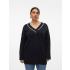 VMCSABA LS V-NECK LONG PULLOVER GA CURVE 10316174 - 0