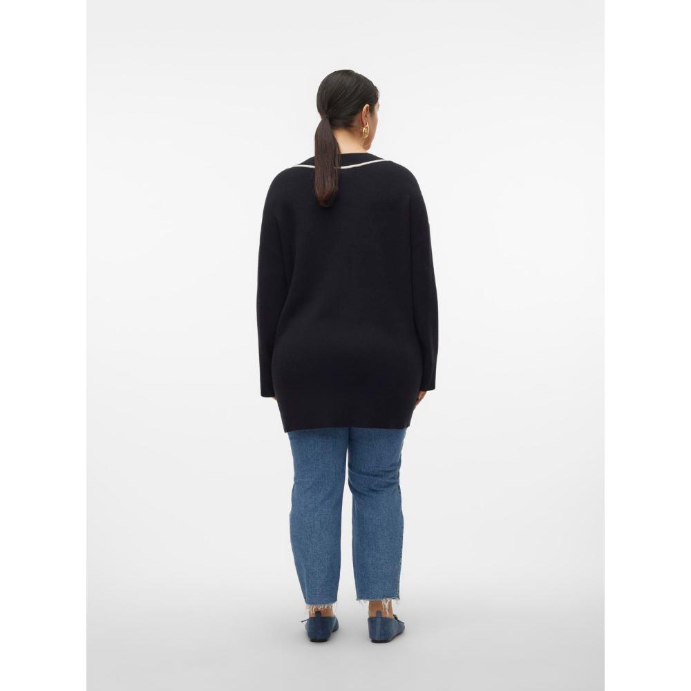 VMCSABA LS V-NECK LONG PULLOVER GA CURVE 10316174