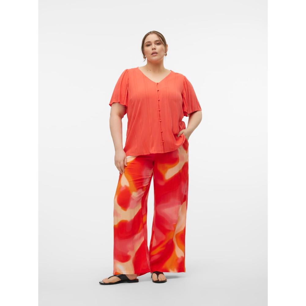 VMCJADE HW WIDE PANTS WVN BTQ CURVE 10311170