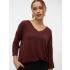 VMBRIANNA 3/4 V-NECK PULLOVER BOO REP 10291351 - 3