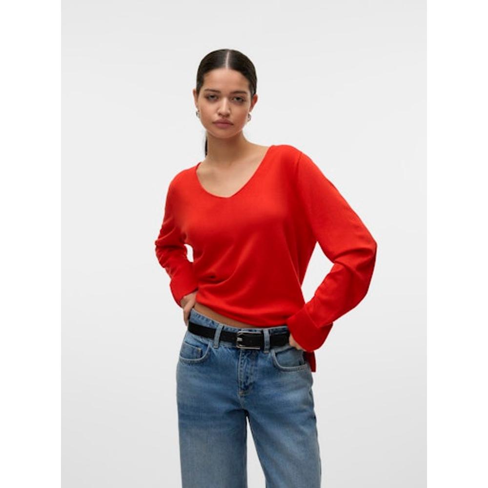 VMSILJE LS V-NECK PULLOVER GA NOOS 10320451