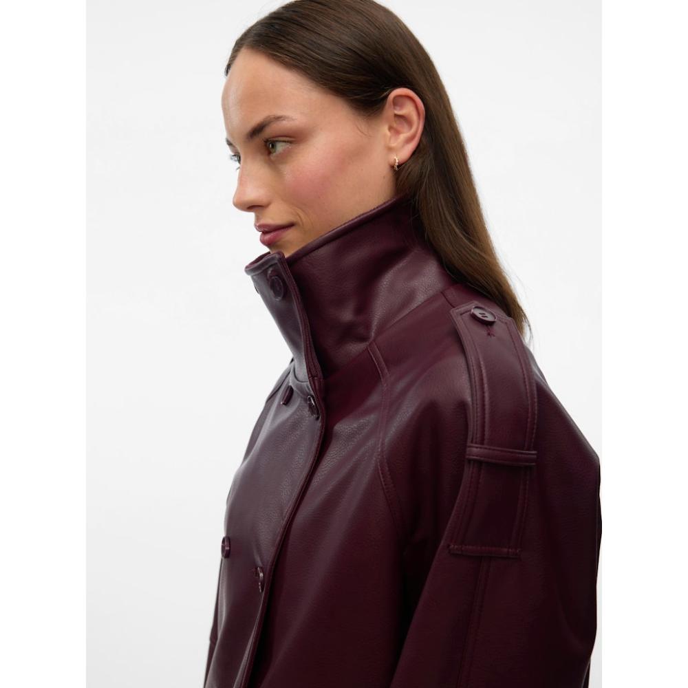 VMNIKOLINA SHORT COATED TRENCHCOAT GA 10335737
