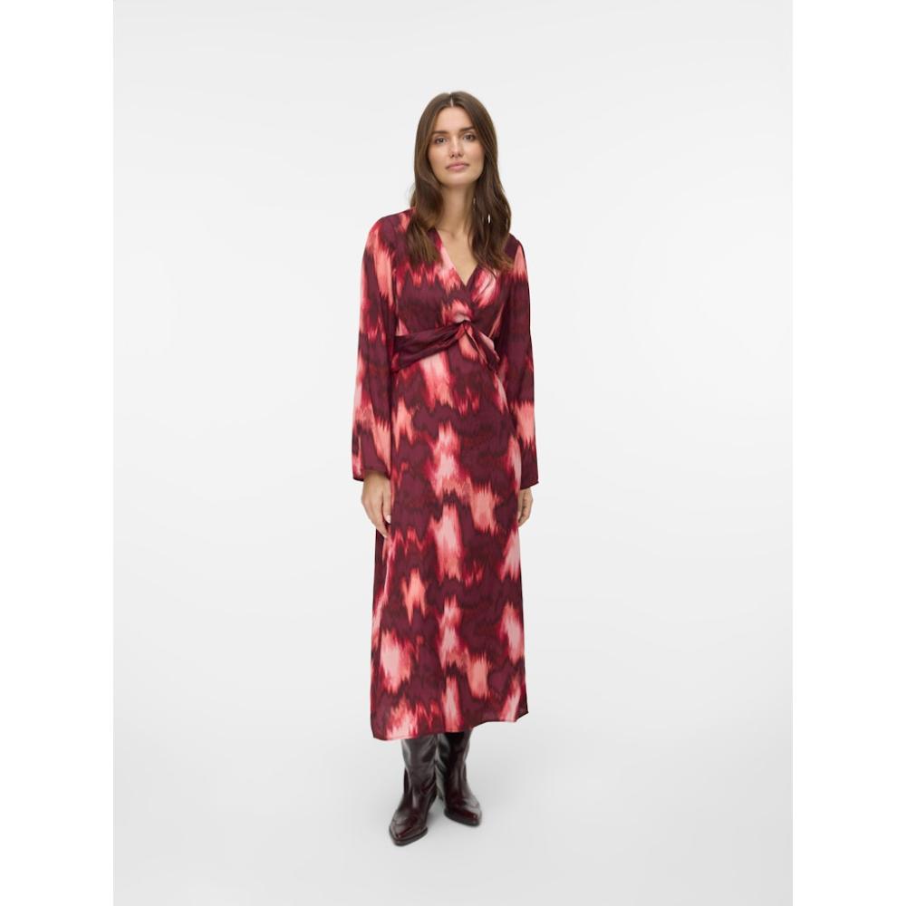 VMGERNA L/S KNOT 7/8 DRESS WVN LCS 10336517
