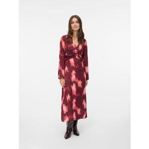 VMGERNA L/S KNOT 7/8 DRESS WVN LCS 10336517 - 19408