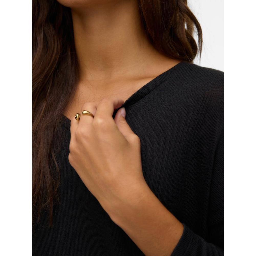 VMBRIANNA 3/4 V-NECK BLOUSE BOO 10248738