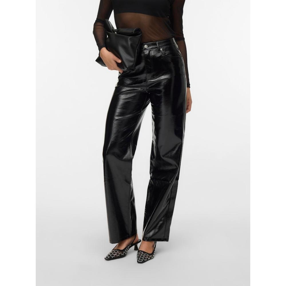 VMTESSA HR WIDE COLORED VINYL PANTS NOOS 10336627
