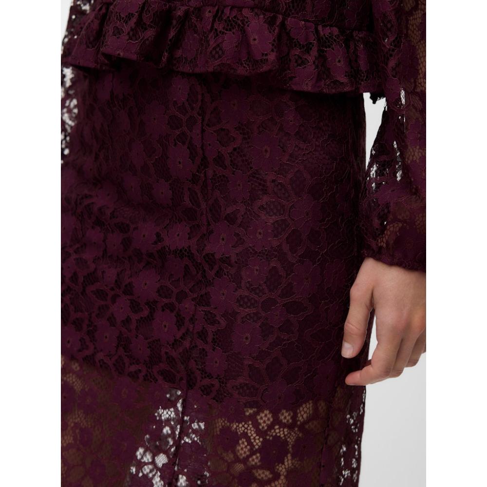 VMMETA LACE HW ANKLE SKIRT WVN GA 10335381