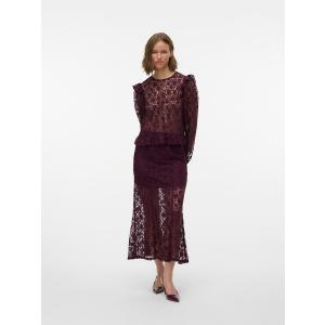 VMMETA LACE HW ANKLE SKIRT WVN GA 10335381 - 19675