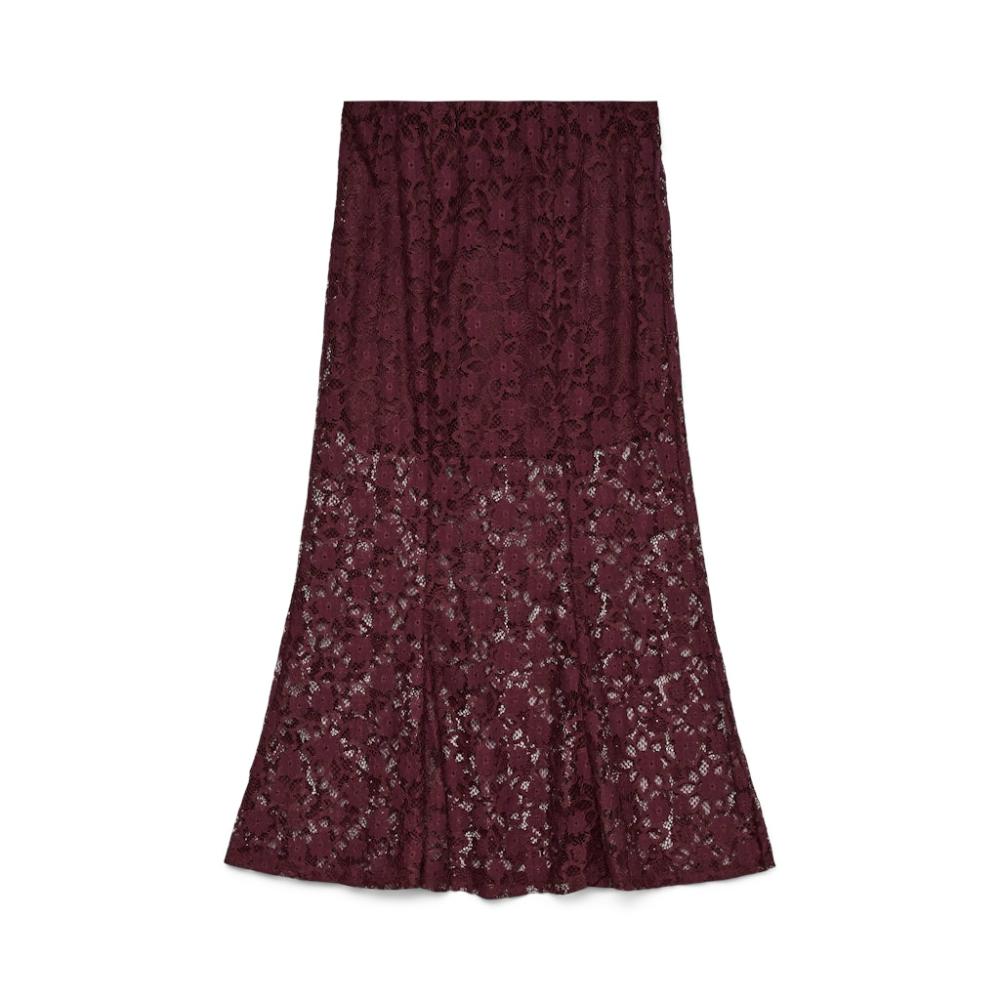 VMMETA LACE HW ANKLE SKIRT WVN GA 10335381