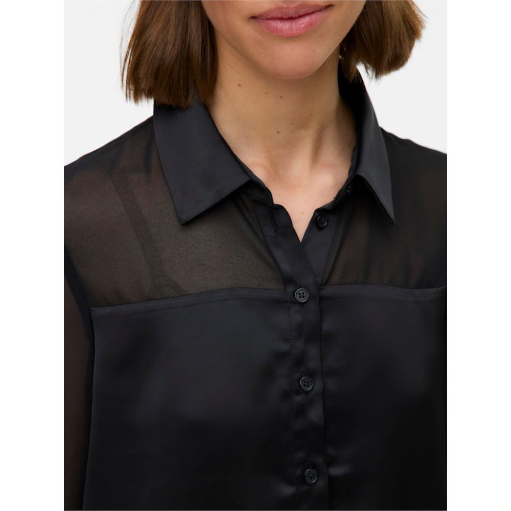 VMHALLIE LS SHIRT WVN BTQ GA 10337589