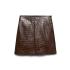 VMCARLY HW SHORT COATED SKIRT 10349333 - 0