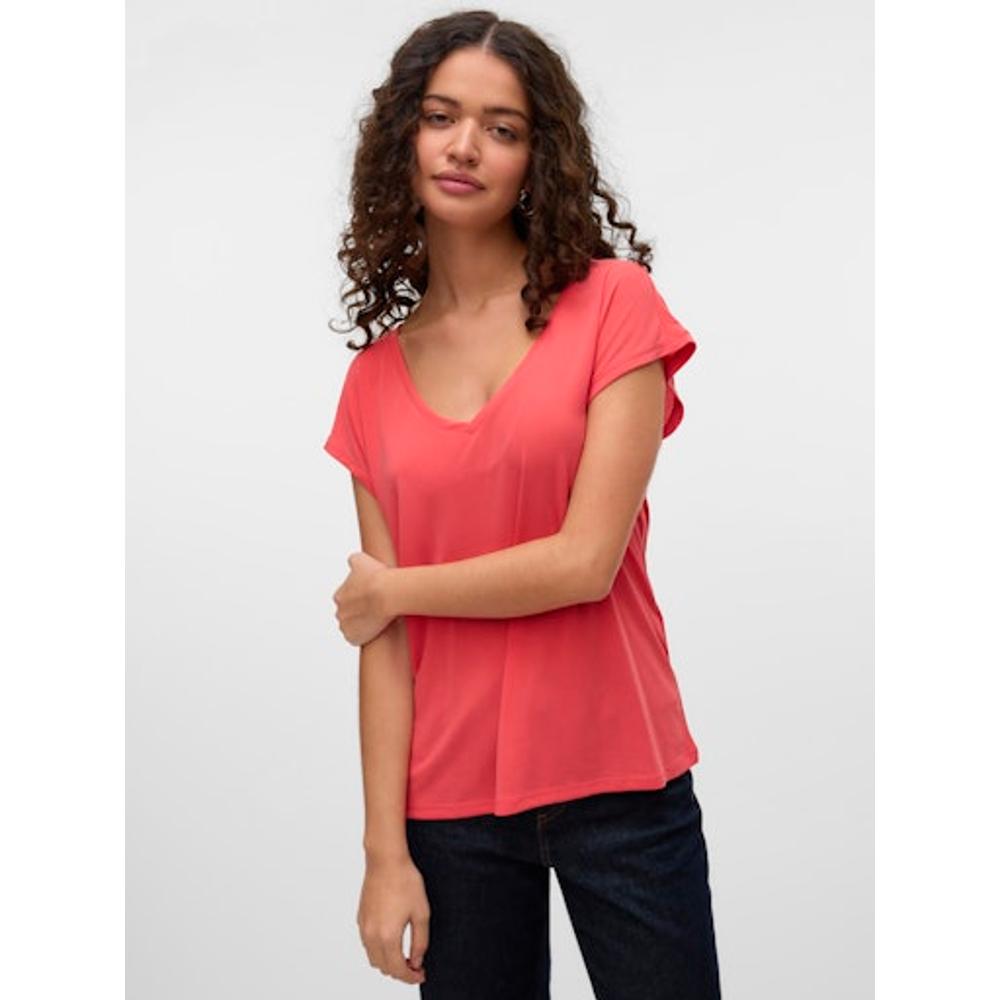 VMFILLI SS V-NECK TEE GA NOOS 10247666