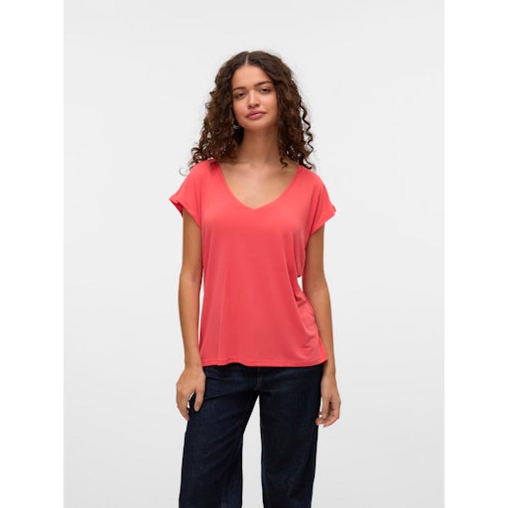 VMFILLI SS V-NECK TEE GA NOOS 10247666