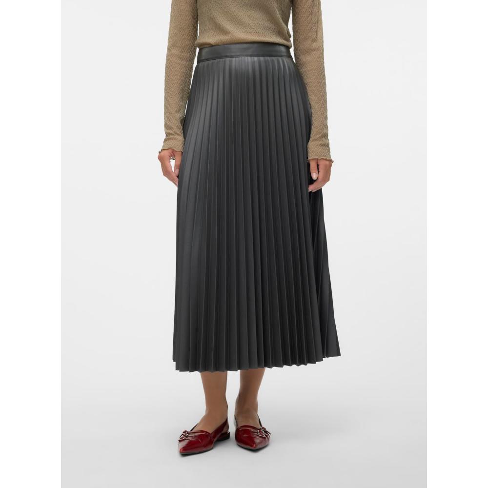 VMBELLAHOLLY HW 7/8 COATED SKIRT 10319036