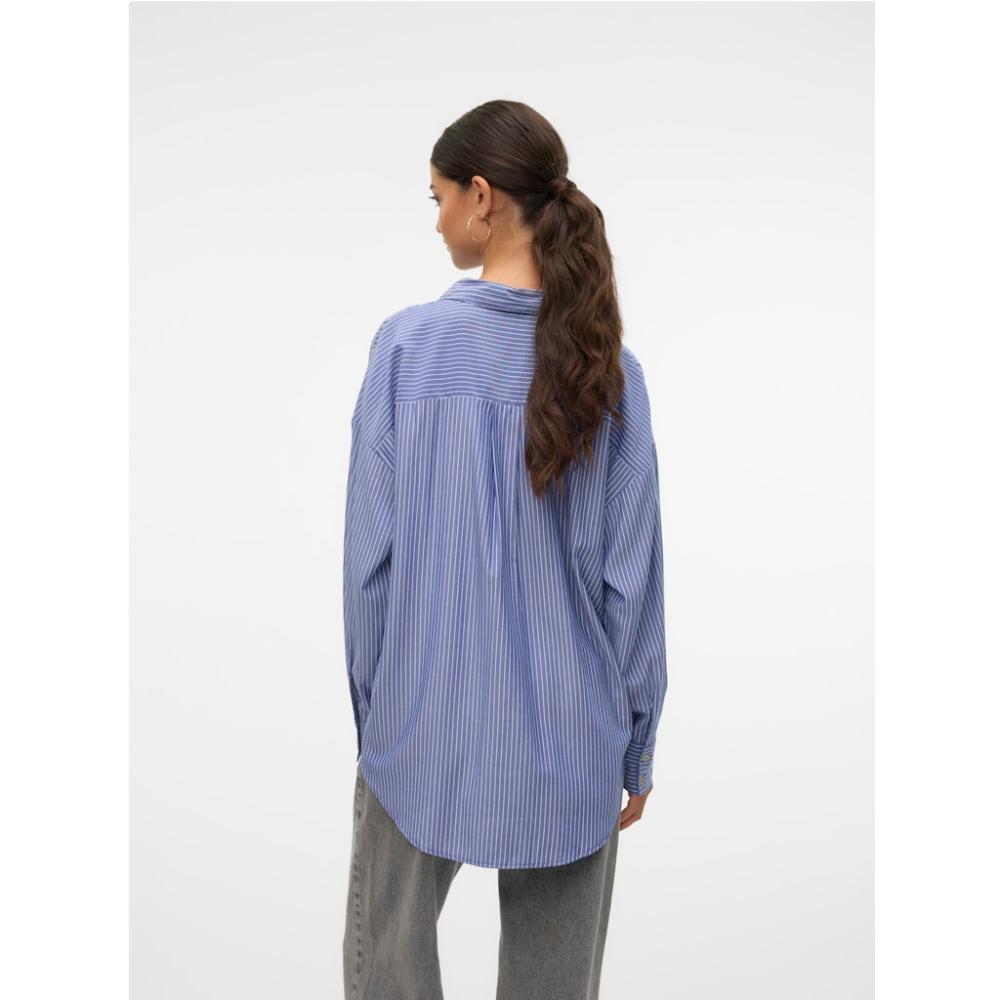 VMNORA LS OVERSIZE SHIRT WVN GA NOOS 10319825