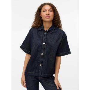 VMTESSA SS LOOSE DENIM SHIRT GA 10331219 - 18929