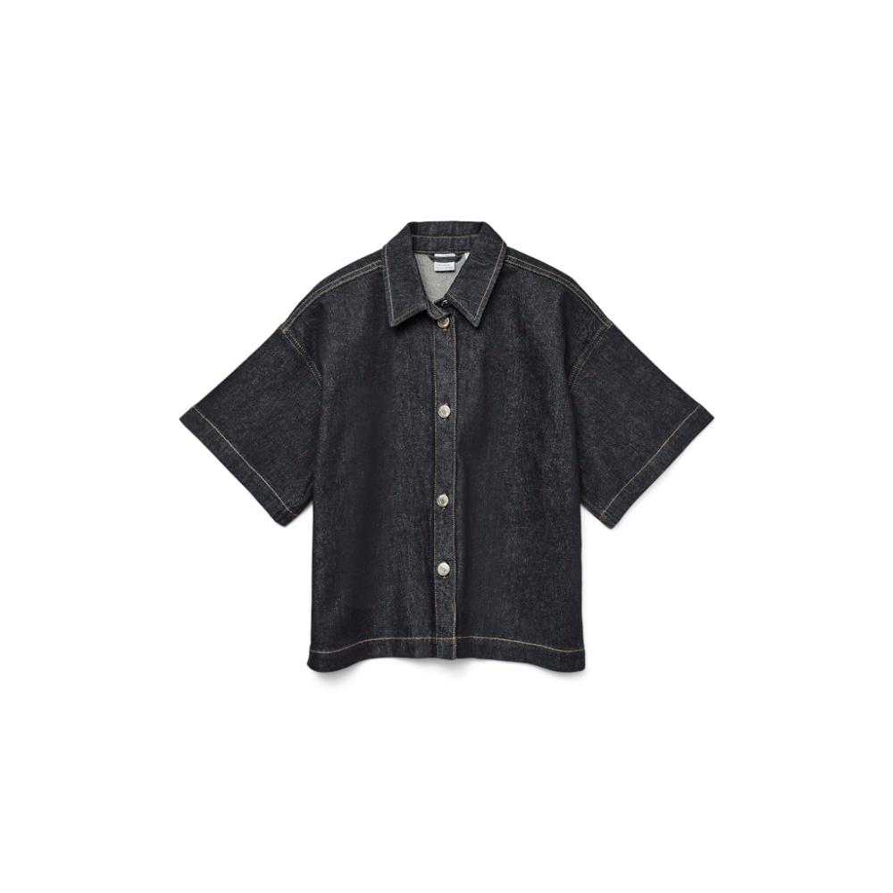 VMTESSA SS LOOSE DENIM SHIRT GA 10331219