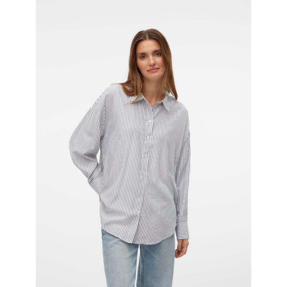 VMNORA LS OVERSIZE SHIRT WVN GA NOOS 10319825