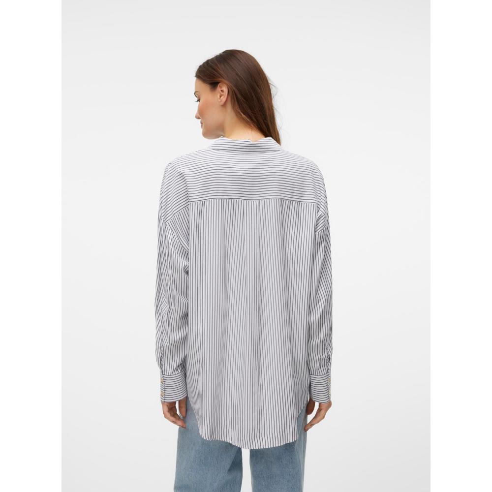 VMNORA LS OVERSIZE SHIRT WVN GA NOOS 10319825