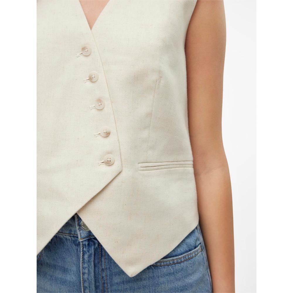 VMFLORENCE SL LINEN WAISTCOAT 10306673