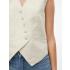 VMFLORENCE SL LINEN WAISTCOAT 10306673 - 3