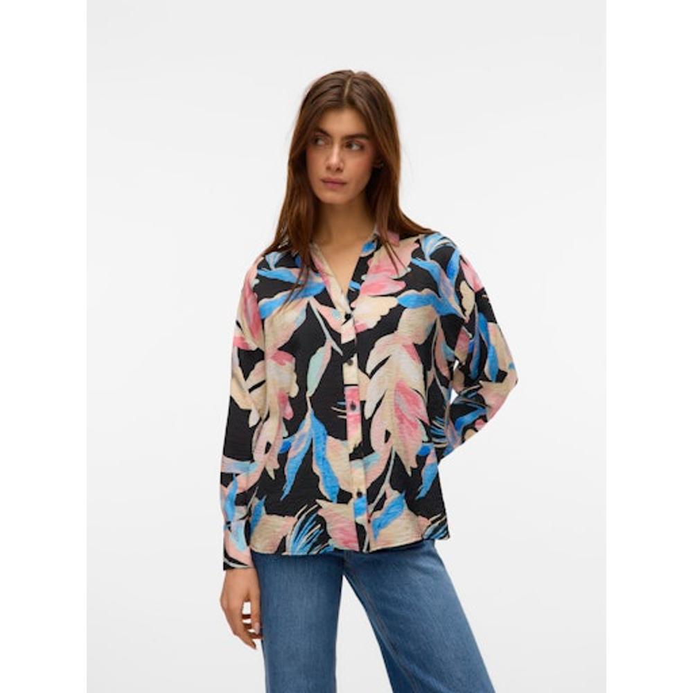 VMJOSIE LS OVERSIZE SHIRT WVN GA 10315150