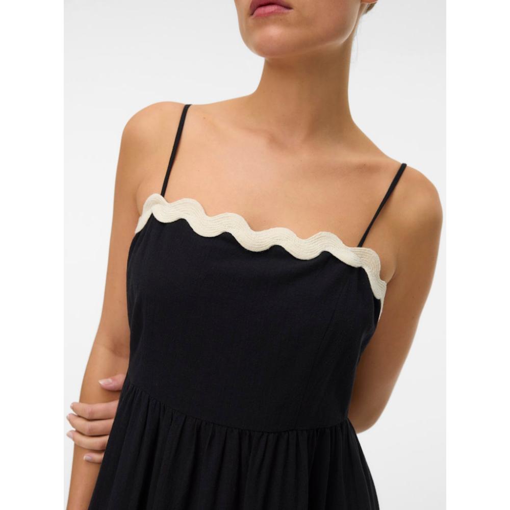 VMJENNA SINGLET ANKLE DRESS WVN BTQ GA 10341317