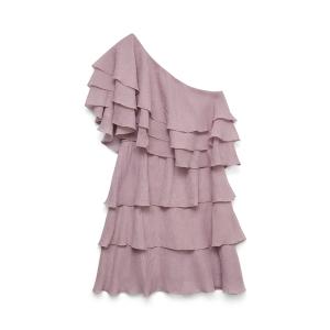 VMSABRINA O-S FLOUNCE DRESS WVN EXP 10344470 - 18854
