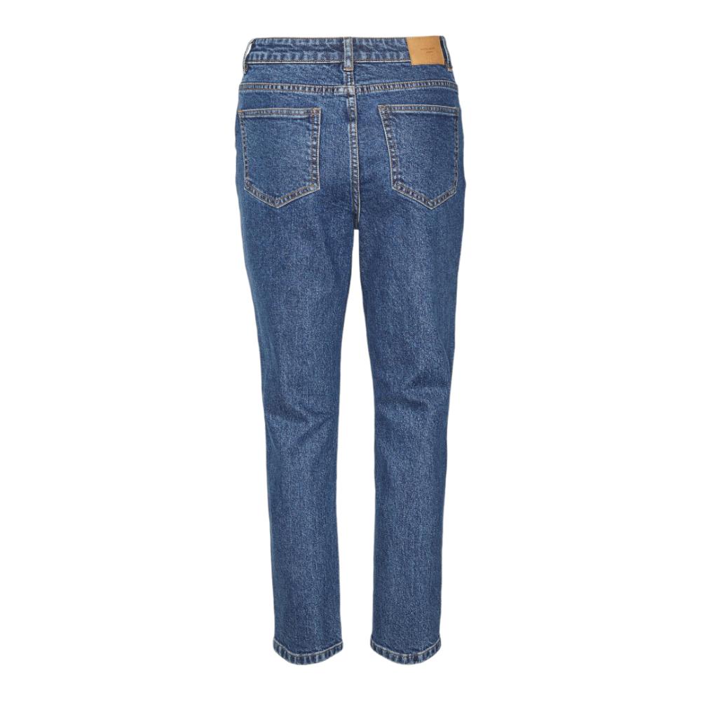 VERO MODA BRENDA Straight high waisted jeans 10268434 - 5