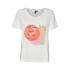 Women's t-shirt with print "it is cool to be kind" VERO MODA 10284321 - 0