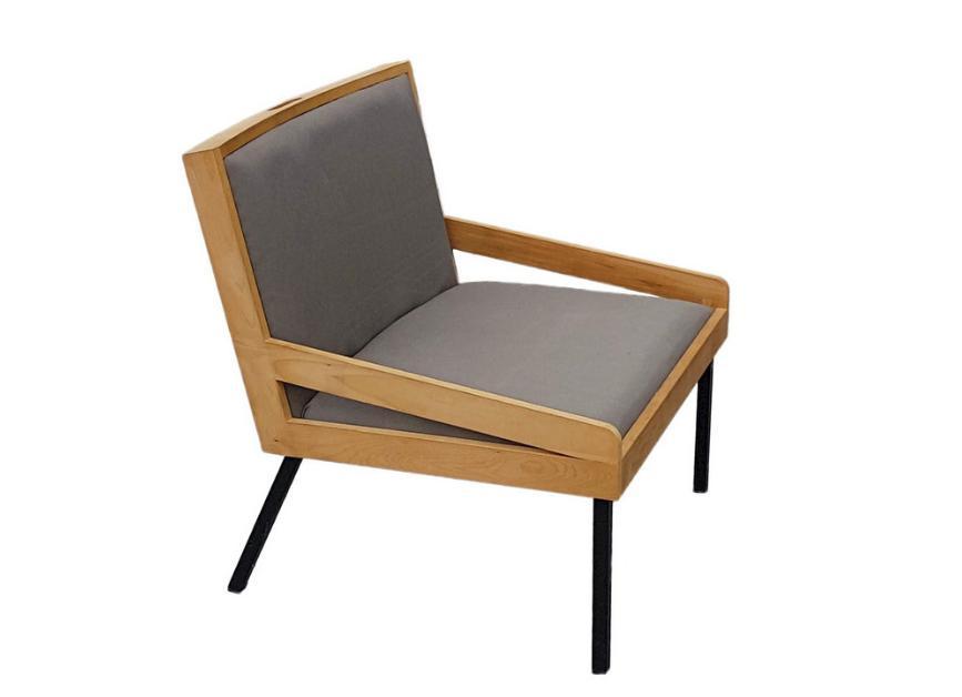 naval wood lounge chair