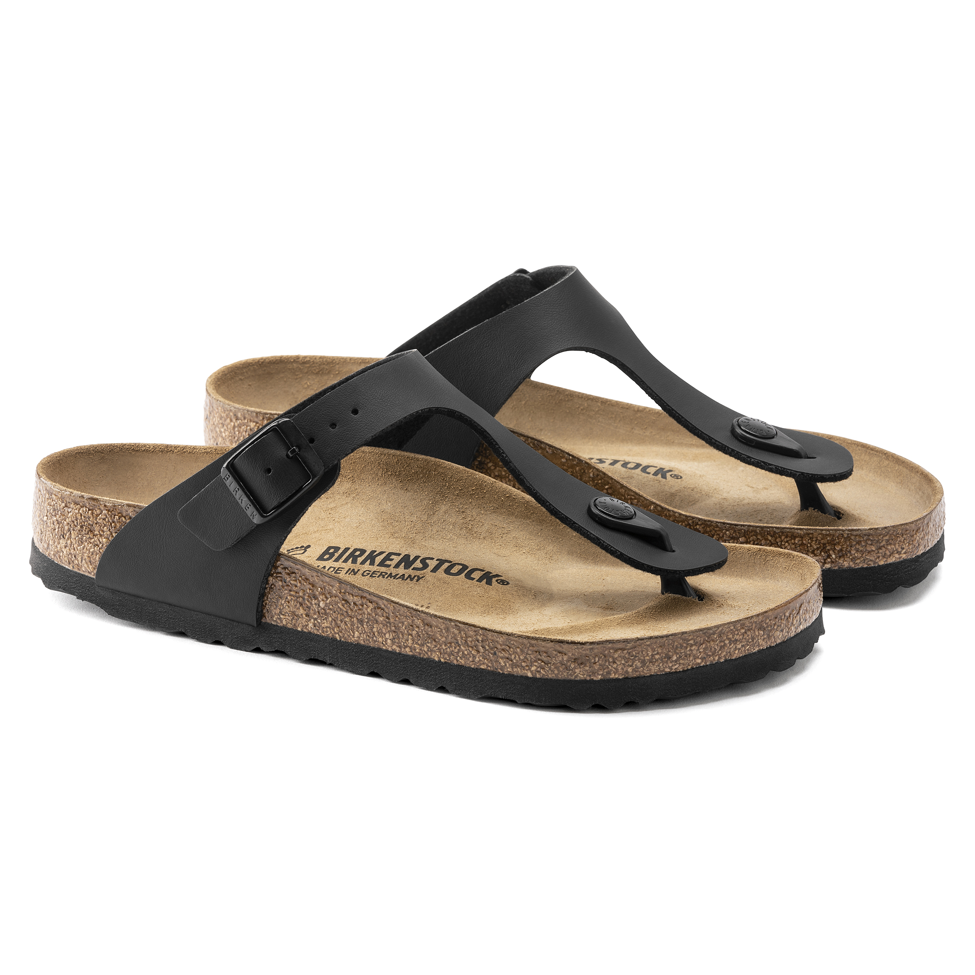 BIRKENSTOCK GIZEH BLACK REGULAR CORE ESSENTIAL 0043691