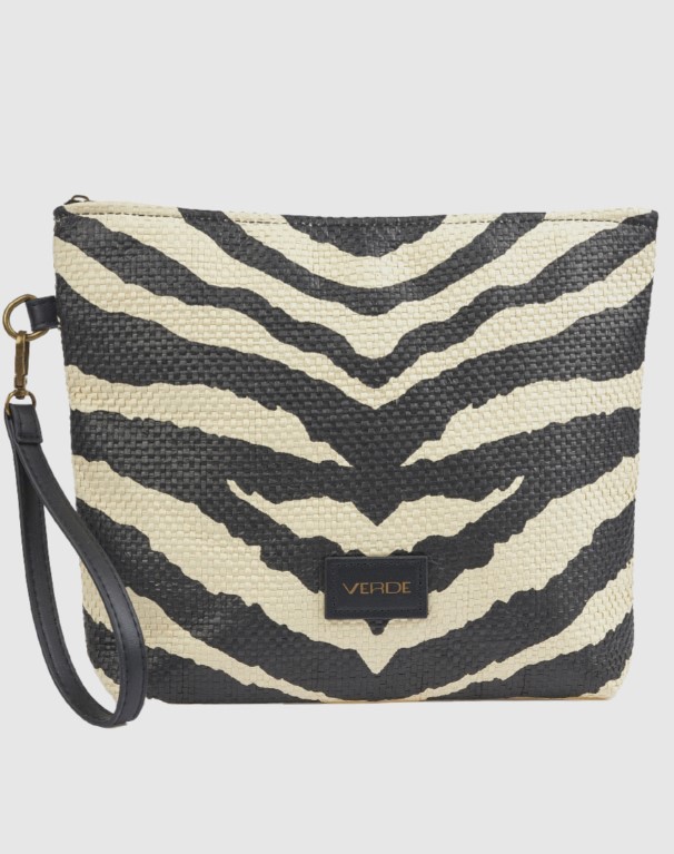 VERDE ΦΑΚΕΛΟΣ ΨΑΘΑ ANIMAL PRINT