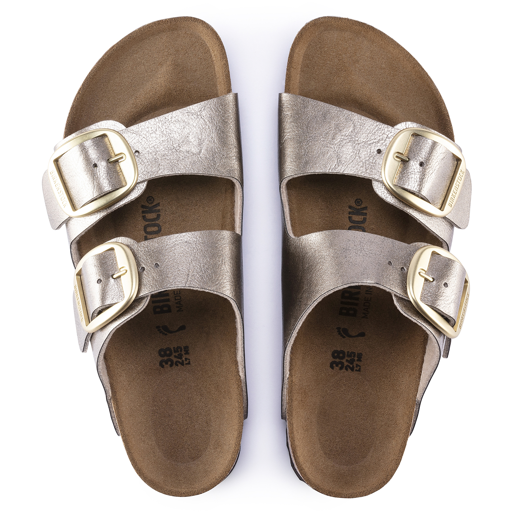 BIRKENSTOCK ARIZONA GRACEFUL TAUPE NARROW FIT 1020882