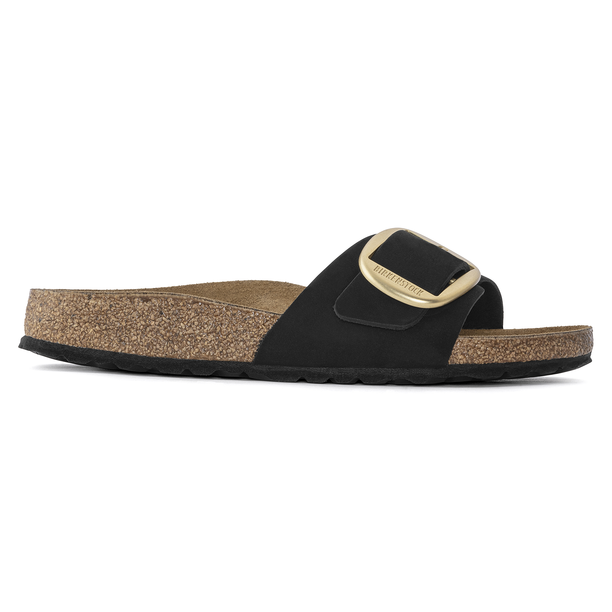 BIRKENSTOCK MADRID BIG BUCKLE BLACK NARROW FIT 1023373