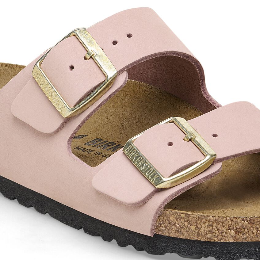 BIRKENSTOCK ARIZONA LENB SOFT PINK NARROW FIT 1026684