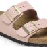 BIRKENSTOCK ARIZONA LENB SOFT PINK NARROW FIT 1026684 - 1