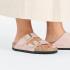 BIRKENSTOCK ARIZONA LENB SOFT PINK NARROW FIT 1026684 - 4