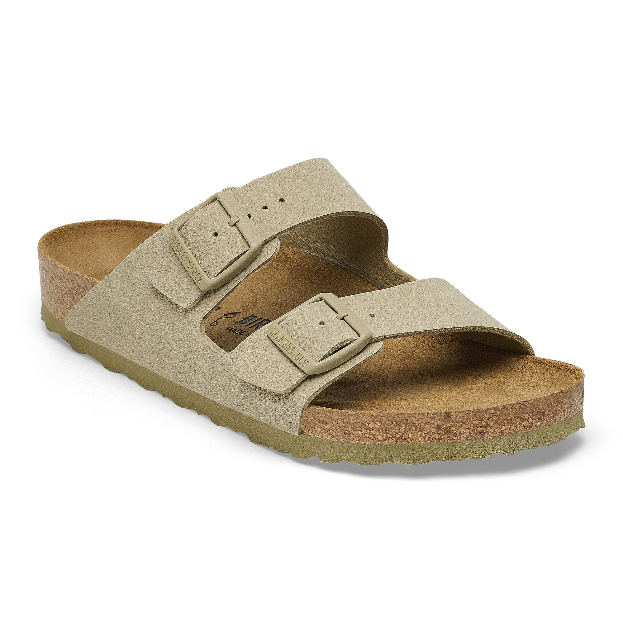 BIRKENSTOCK ARIZONA FADED KHAKI NARROW FIT 1027697