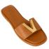 ΓΥΝΑΙΚΕΙΑ ΔΕΡΜΑΤΙΝΑ ULTRA SOFT FLATS SANTE 22-301 - 3