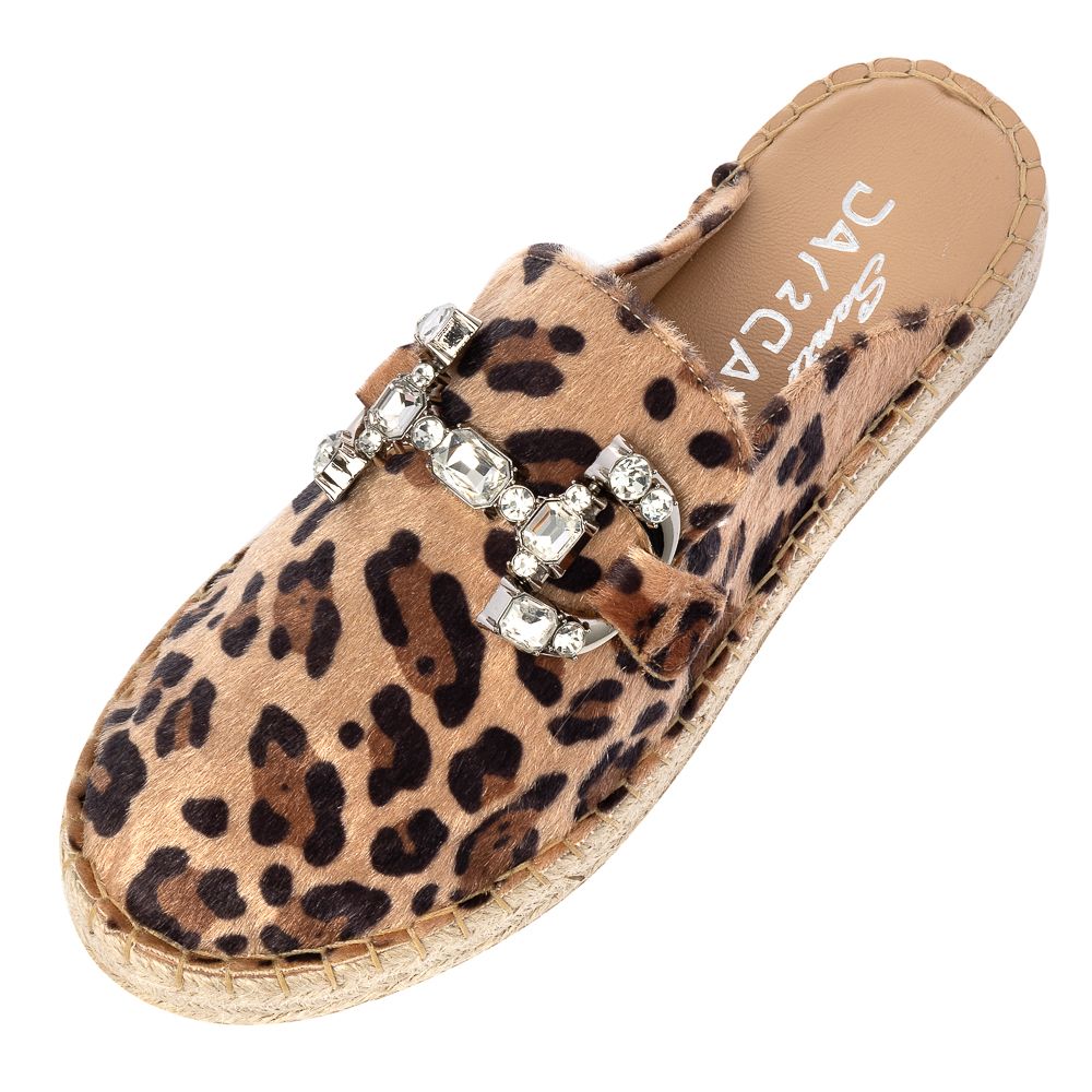 SANTE MULE ESPADRILLES ANIMAL PRINT 24-178